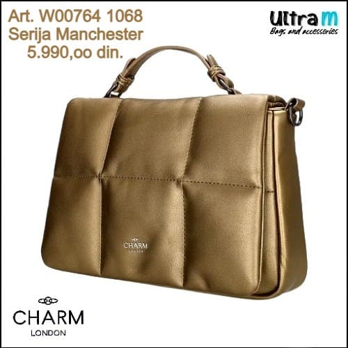 Zenska torba Charm London Art. W00764 1068 Manchester gold bronze