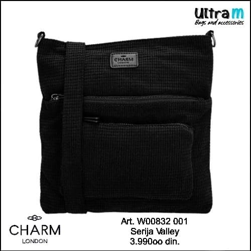 Zenska torba Charm London Art. W00832 001 Valley crna