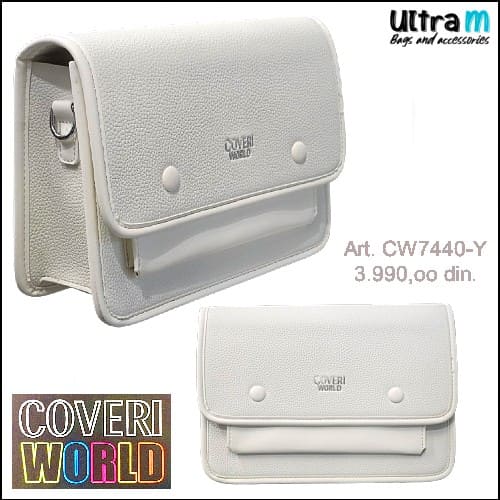 Zenska torba Coveri World Art. CW7440-Y White