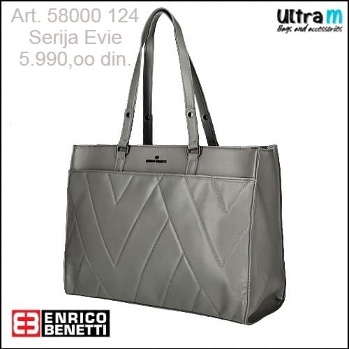 Zenska torba Enrico Benetti Art. 58000 124 Evie midgrey