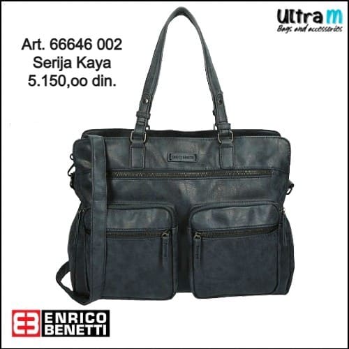 Zenska torba Enrico Benetti Art. 66646 002 Kaya teget