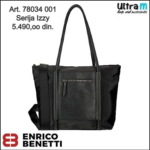 Zenska torba Enrico Benetti Art. 78034 001 Izzy crna