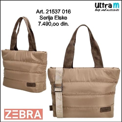 Zenska torba Zebra Trends Art. 21537 016 Elske bež